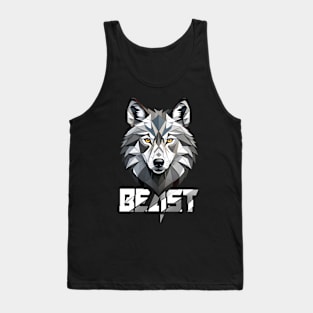 beast wolf Tank Top